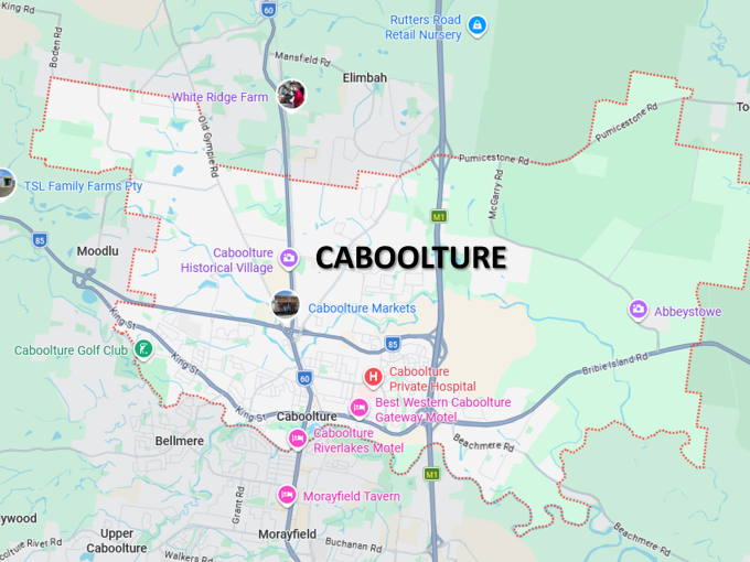 Caboolture FI Map